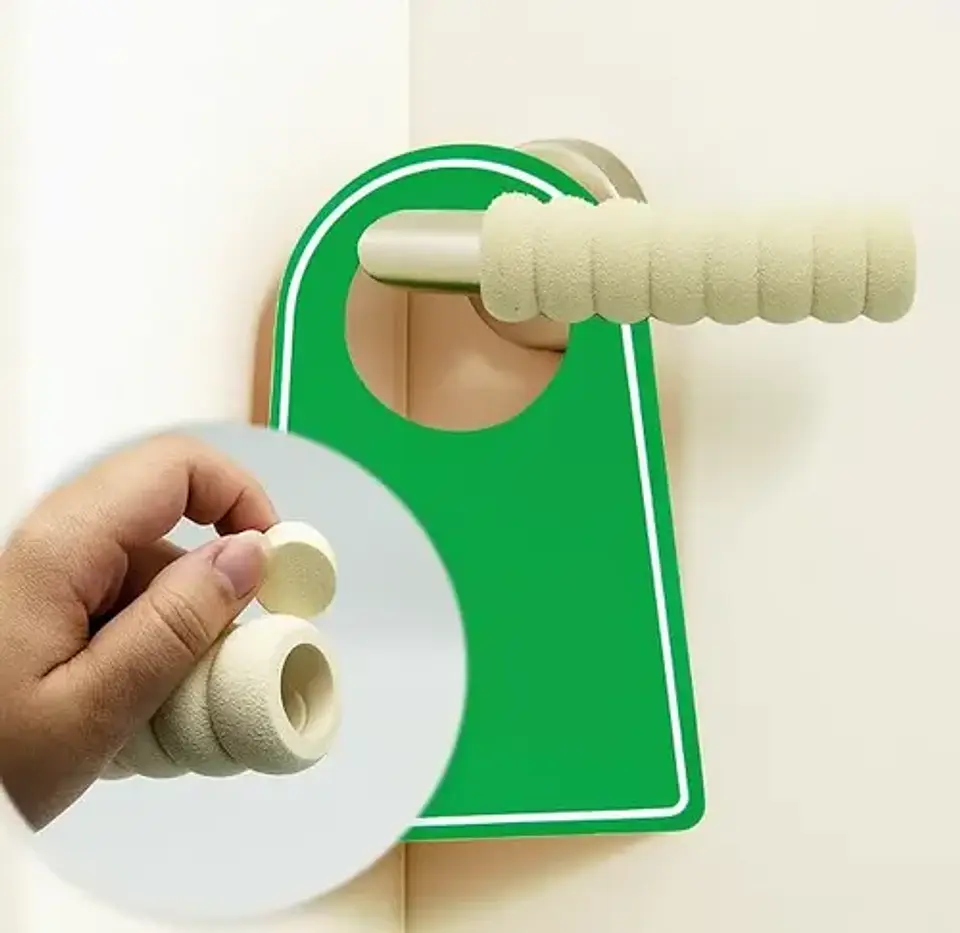 Protector De Manija Puerta Ergonómico Antideslizante Pack 8