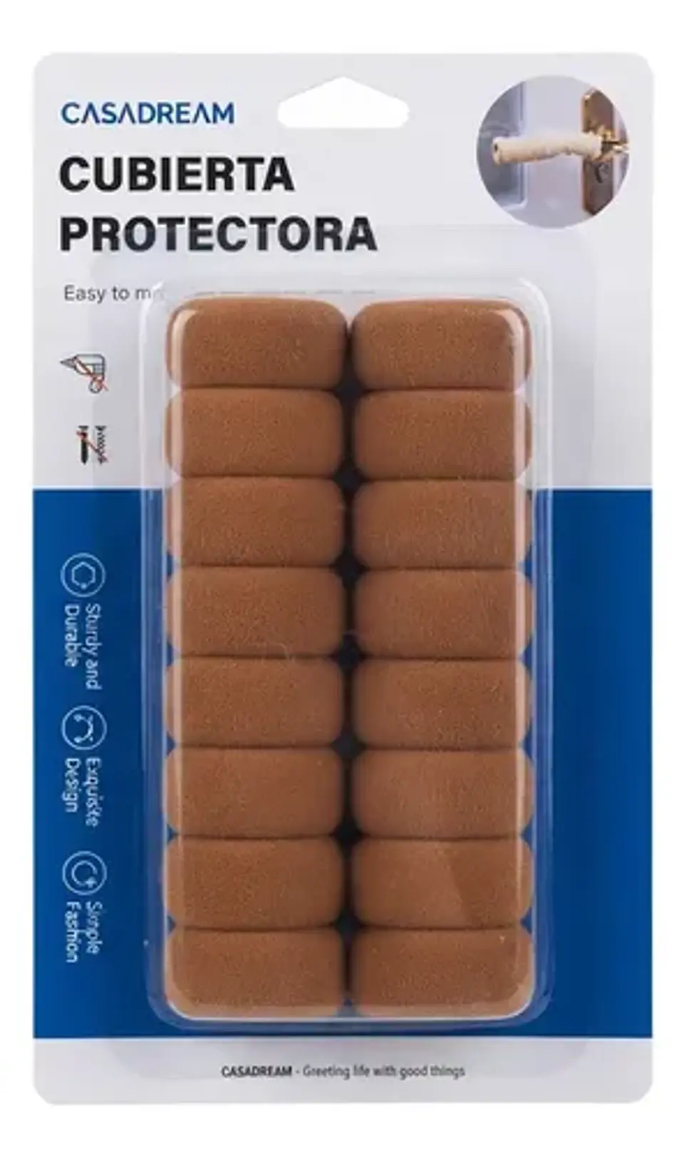 Protector De Manija Puerta Ergonómico Antideslizante Pack 13