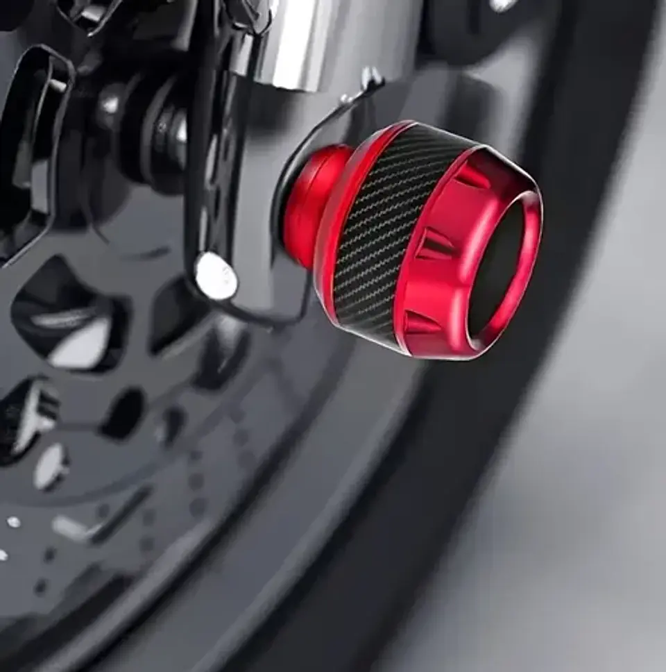 Par Sliders Protectores De Eje Para Moto 3
