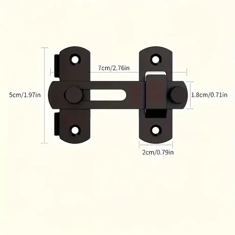 Cerradura Tipo Granero 180° Para Puerta Abatible O Corrediza