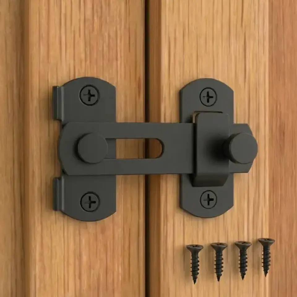 Cerradura Tipo Granero 180° Para Puerta Abatible O Corrediza 5