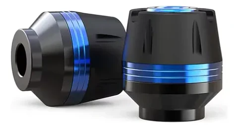Pack 2 Slider Protección Motos Y Scooter Azul Y Negro