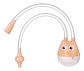 Aspirador Nasal Manual Buho Sacamocos Bebé - Miniatura 7