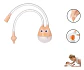 Aspirador Nasal Manual Buho Sacamocos Bebé - Miniatura 8