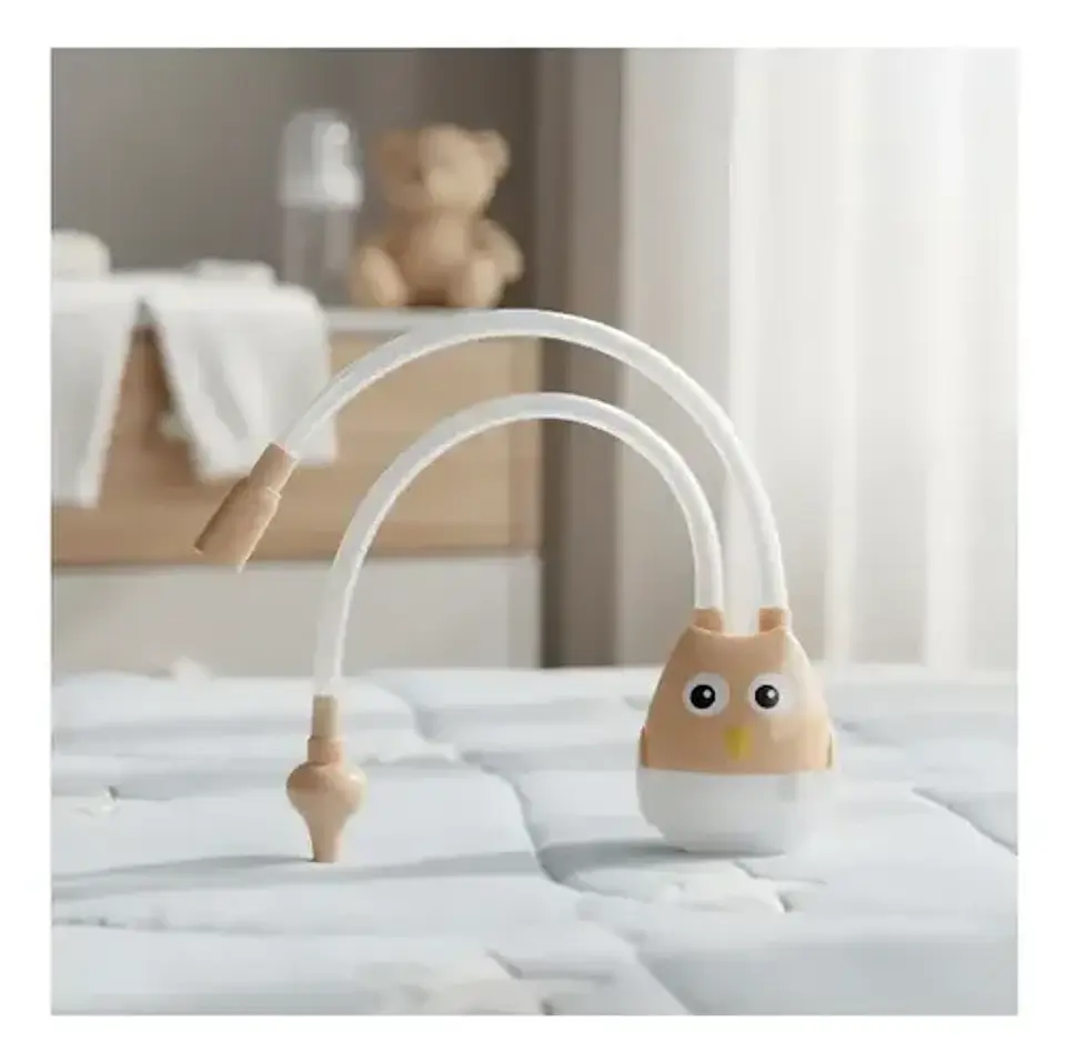 Aspirador Nasal Manual Buho Sacamocos Bebé 11