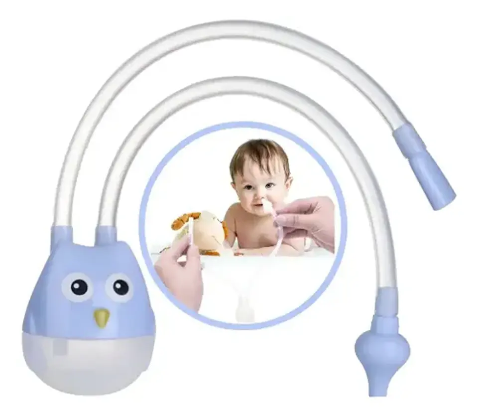 Aspirador Nasal Manual Buho Sacamocos Bebé 15