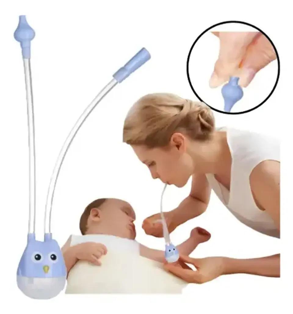 Aspirador Nasal Manual Buho Sacamocos Bebé 16