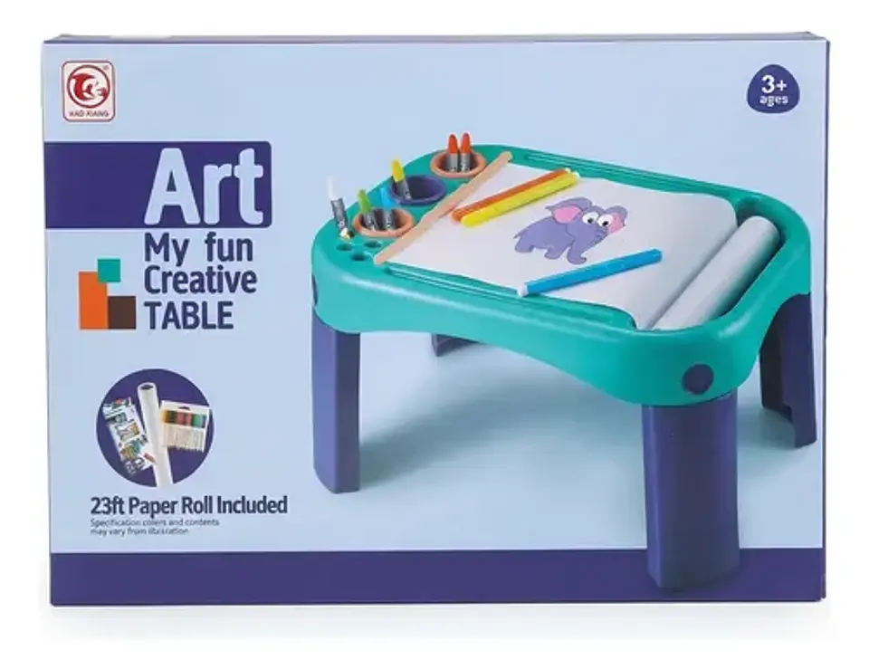 Mesa Infantil De Dibujo Con Rollo 3