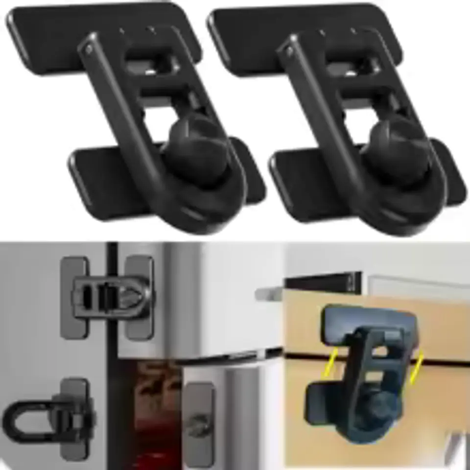Juego De Cerraduras Para Refrigerador Y Puertas  3