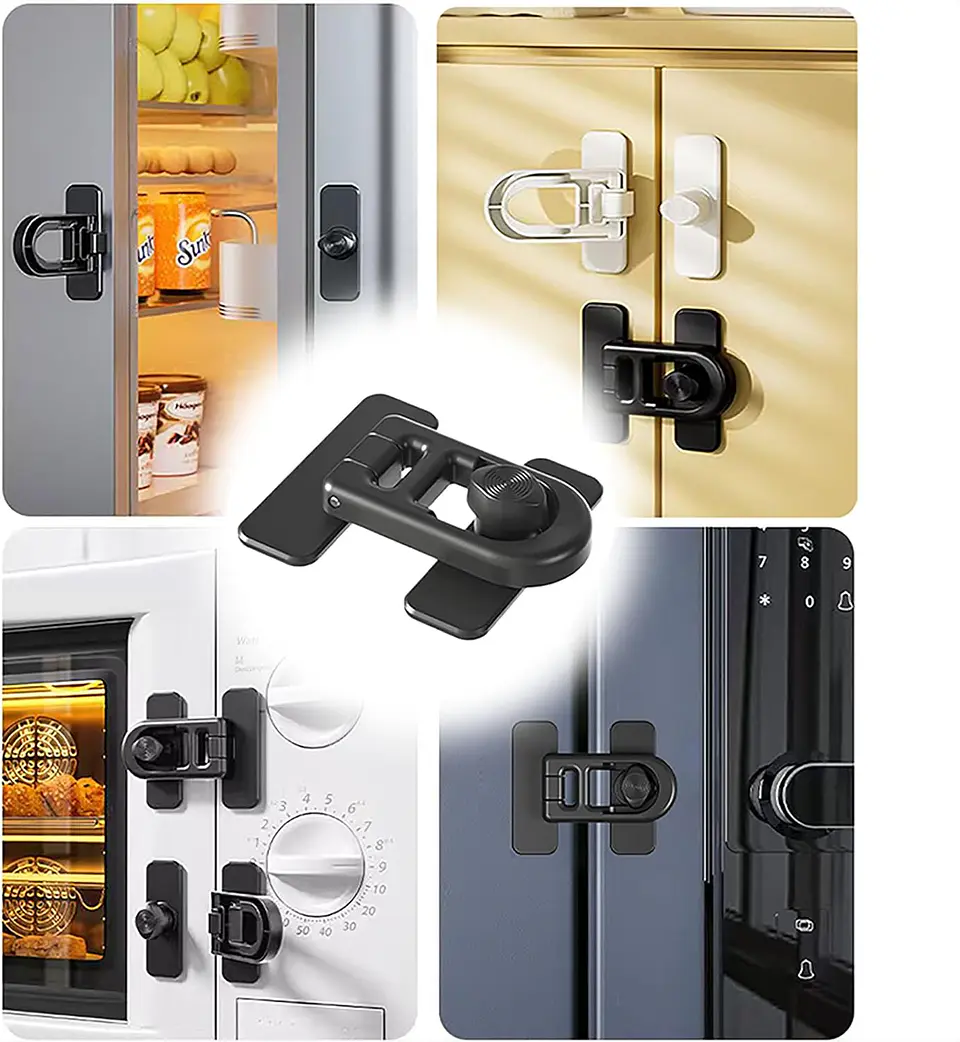 Juego De Cerraduras Para Refrigerador Y Puertas  5
