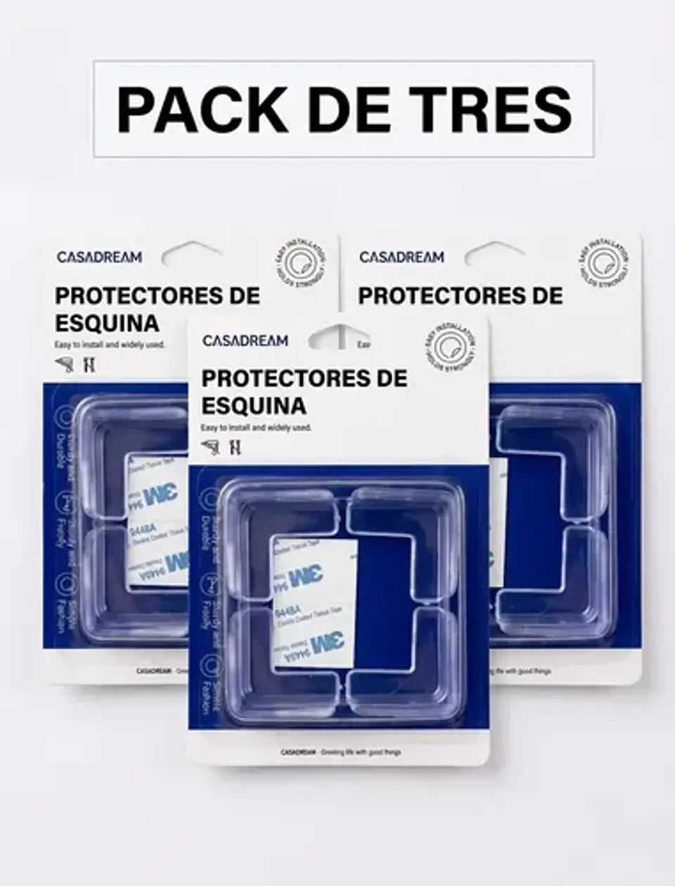12 Protectores De Esquina Para Bebé (tres Pack De 4) 2