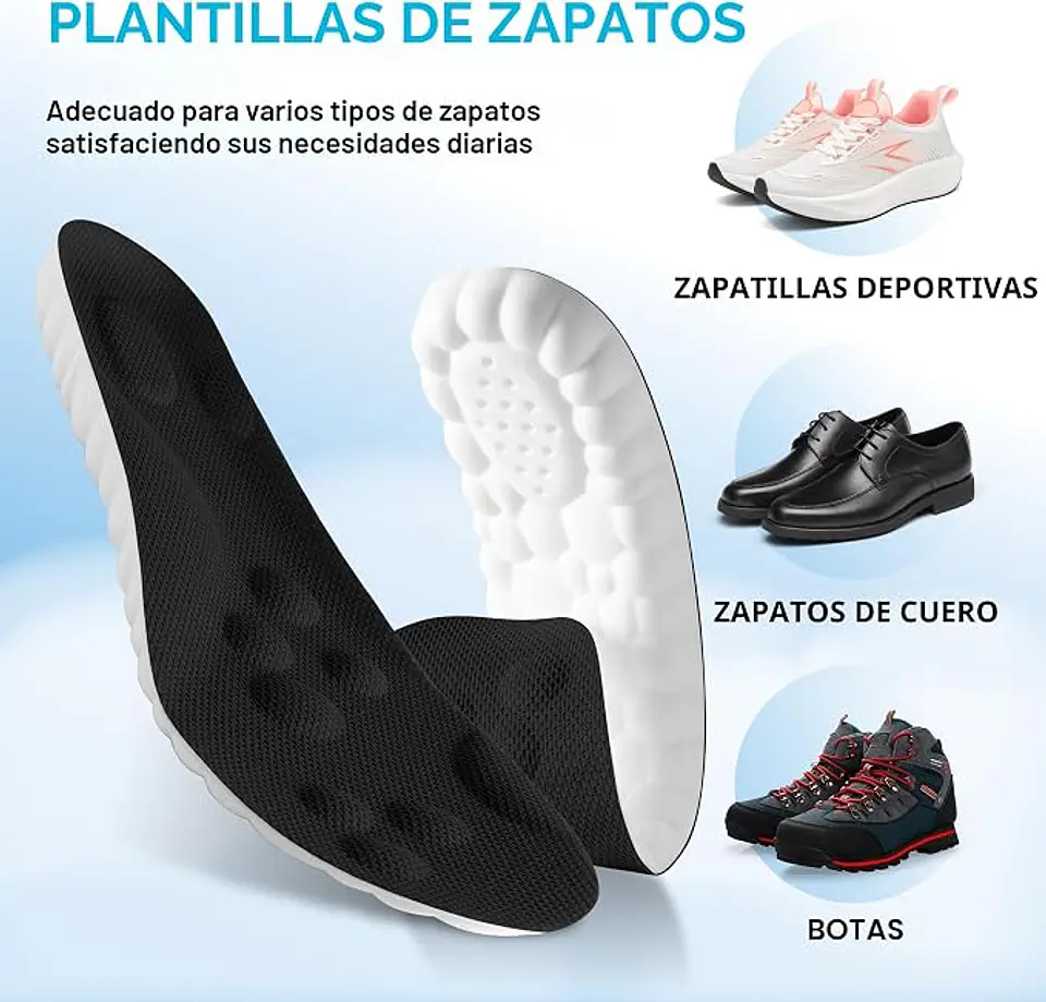 Plantillas Nube 4d Ortopédicas 35-40 5