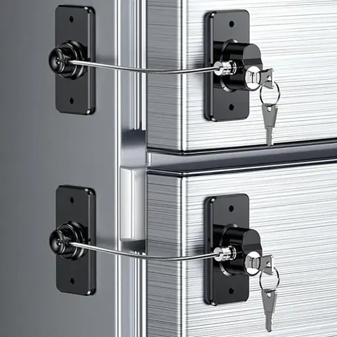 Cerraduras Adhesiva Para Refrigerador, Congelador Y Cajones