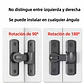 Cerradura Tipo Granero 90° Y 180° Para Puerta Abatible - Miniatura 9