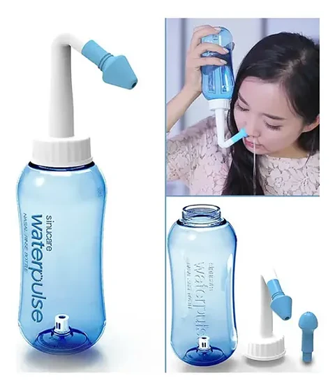Limpiador Irrigador Nasal Waterpulse 500ml Azul