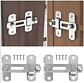 Pack De Tres (03) Cerraduras Tipo Granero 180° - Miniatura 8
