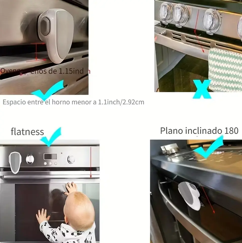 Cerradura De Seguridad Para Horno (infantil) 5