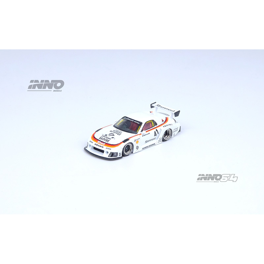 Mazda RX7 lb super silhouette, white/orange/black