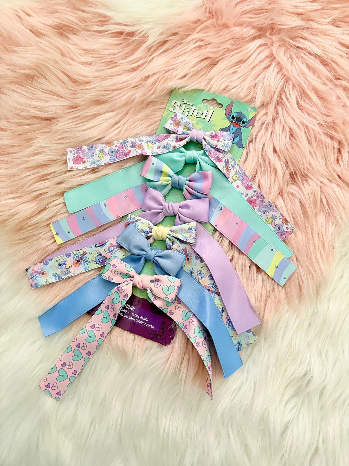 Pinches de Moñitos Stitch 1