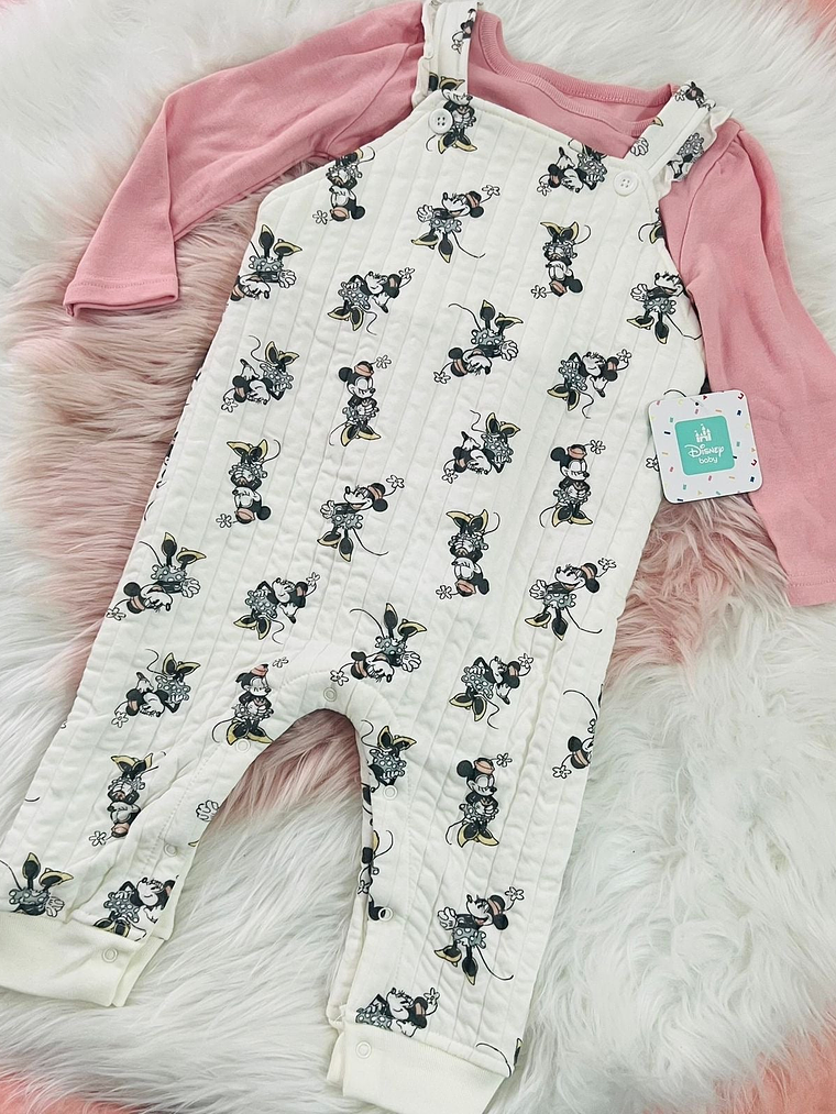 Conjunto Jardinera Minnie - 24M 1