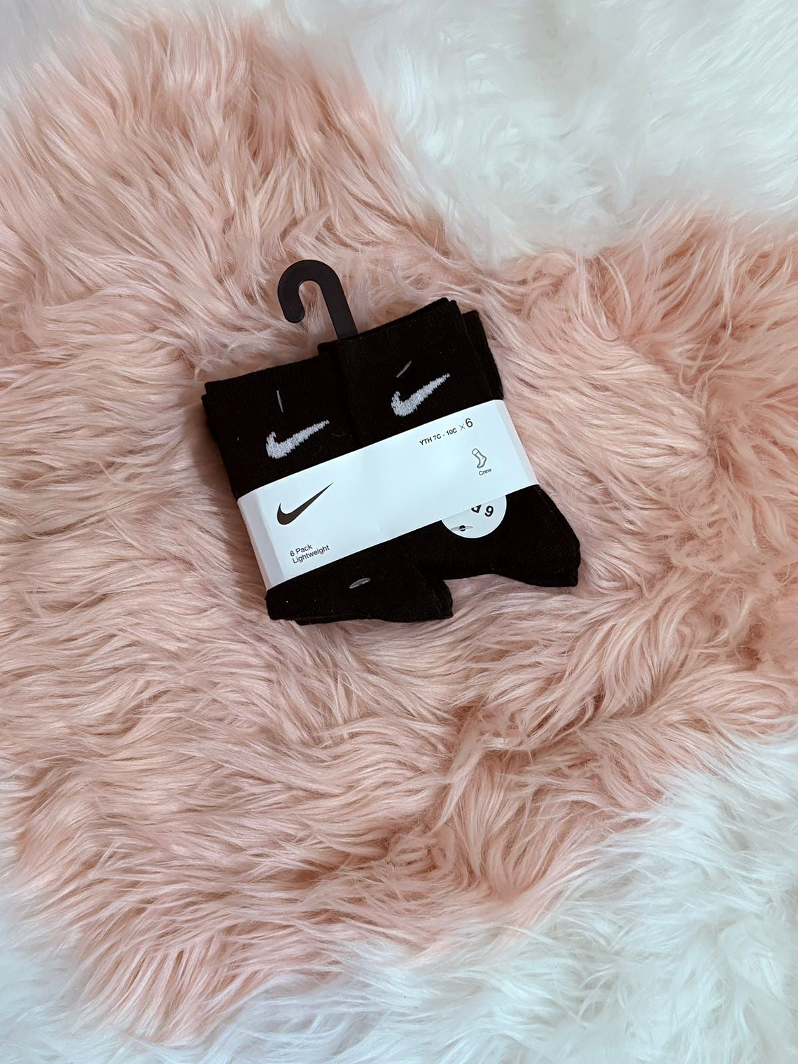 Pack x6 Calcetines Negros Nike - T23,5/27 1