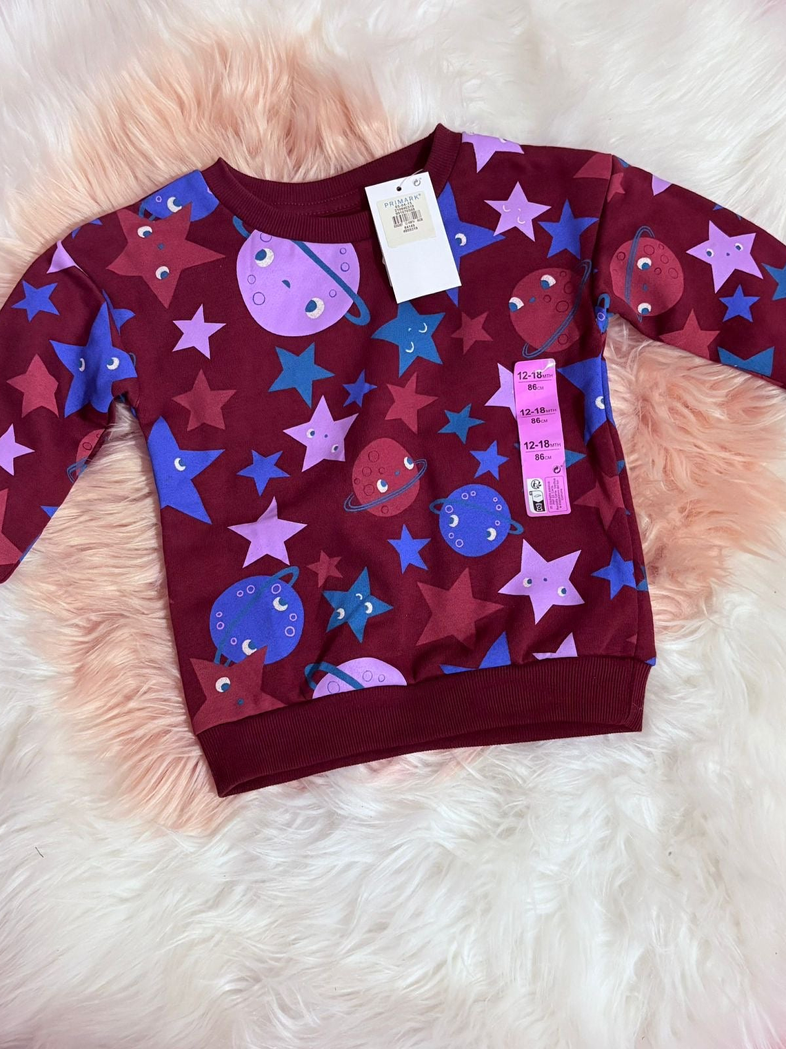 Poleron Universo Primark - 12/18M 1