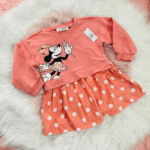 Vestido Minnie con Puntitos - T2