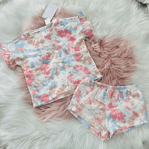 Conjunto Tie Dye - T6/9M