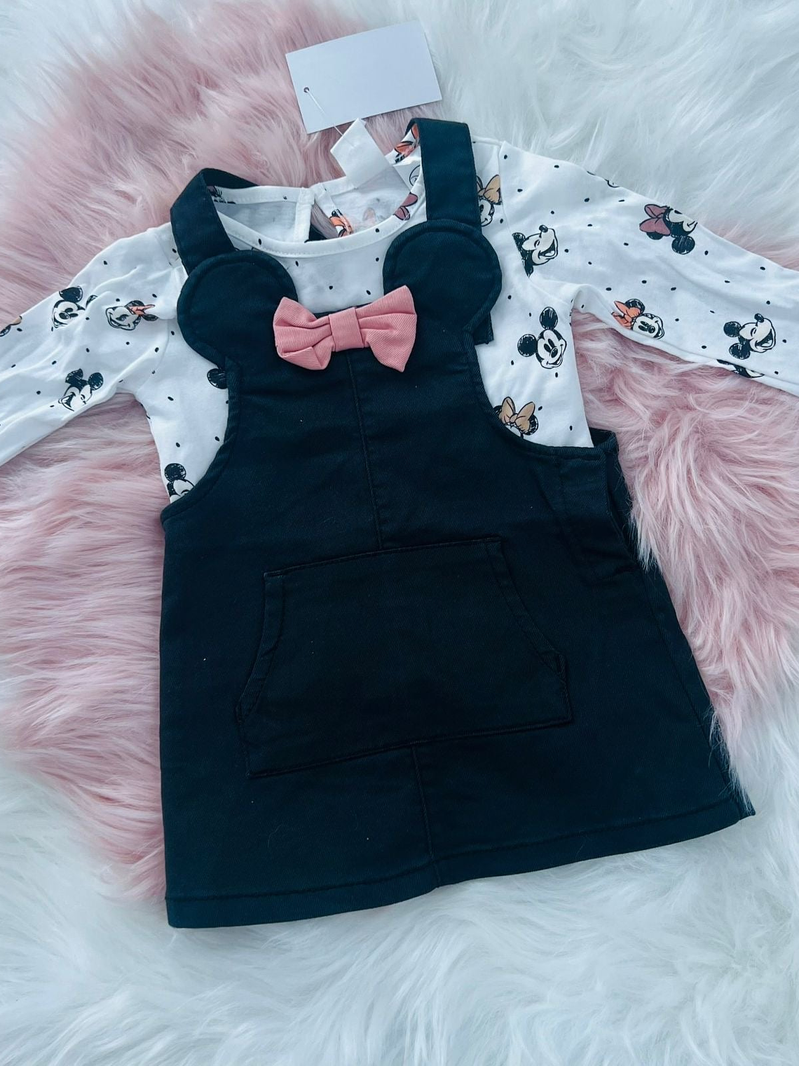 Conjunto Jardinera Mickey & Minnie - T4/6 1