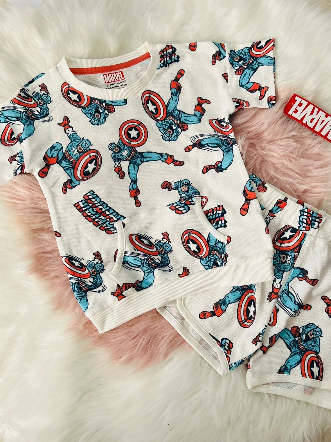 Conjunto Capitán América - T18/24M 1