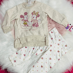 Conjunto Mickey & Minnie - 24M