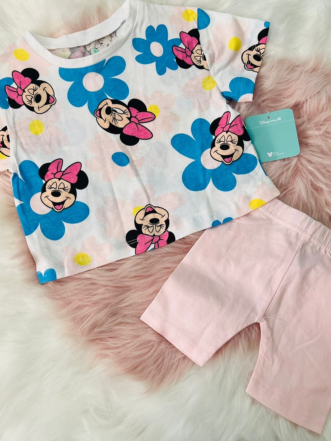 Conjunto Minnie Flores - 12M 1