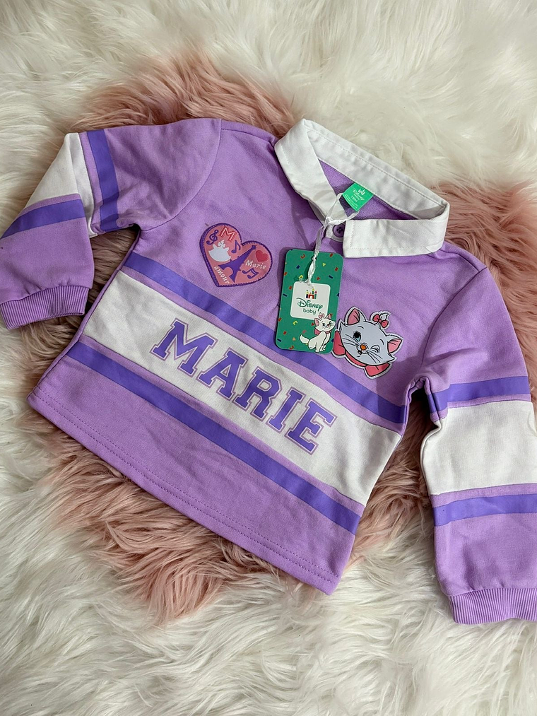 Polera Disney Gatita Marie - 18M 1