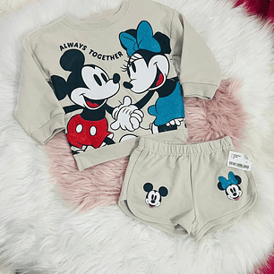 Conjunto Mickey & Minnie - T2