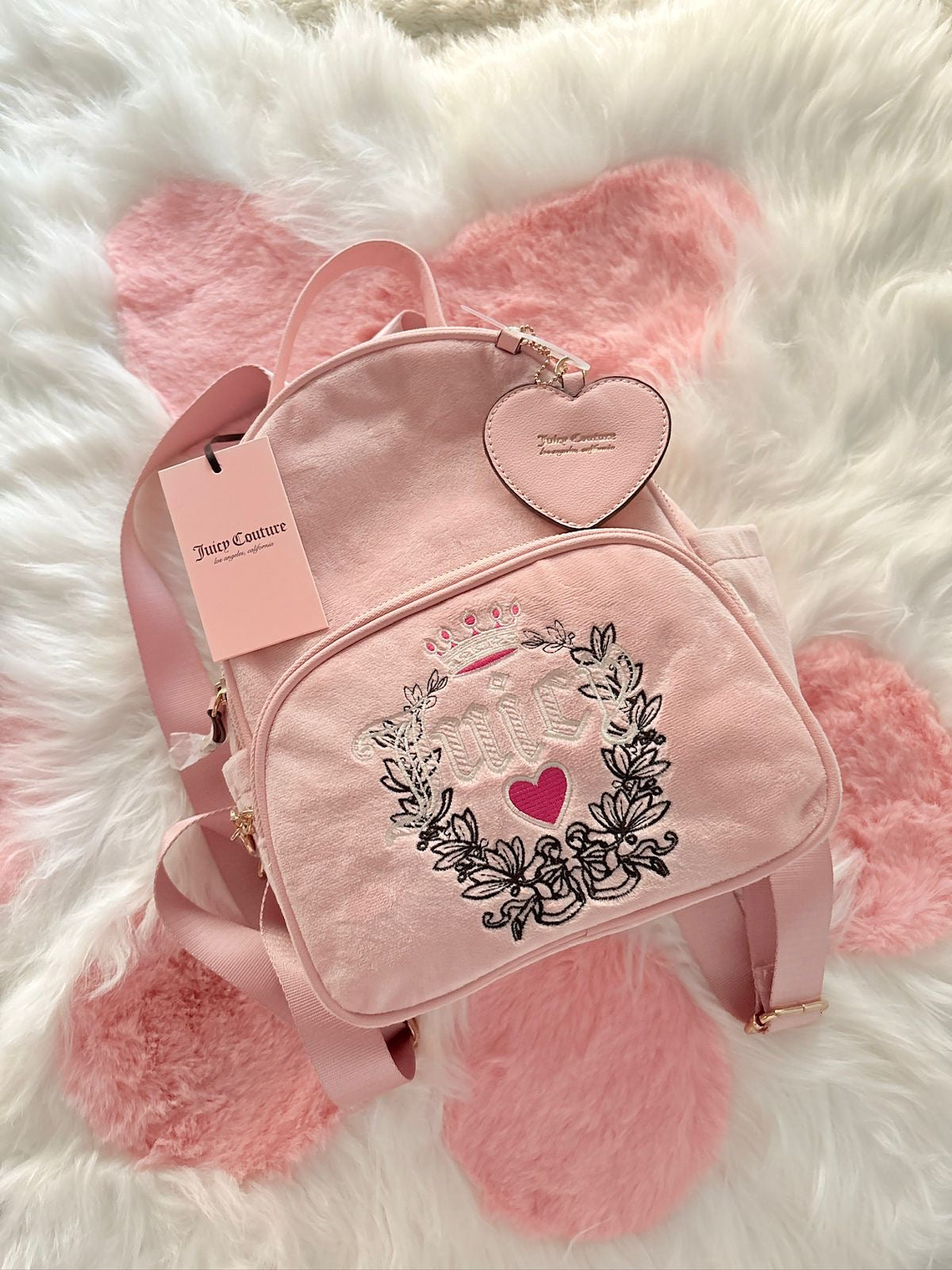 Cartera Mochila - Juicy Couture Pink 1