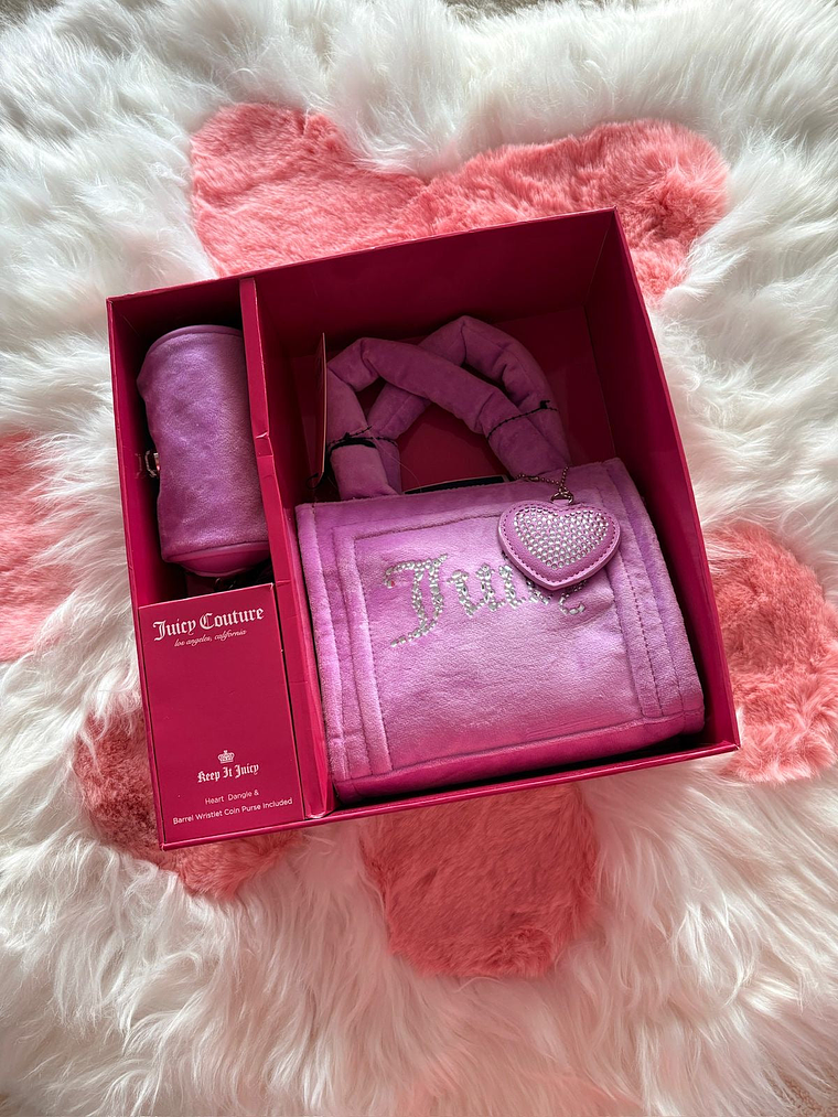 Set Cartera + Monedero Juicy Couture 1