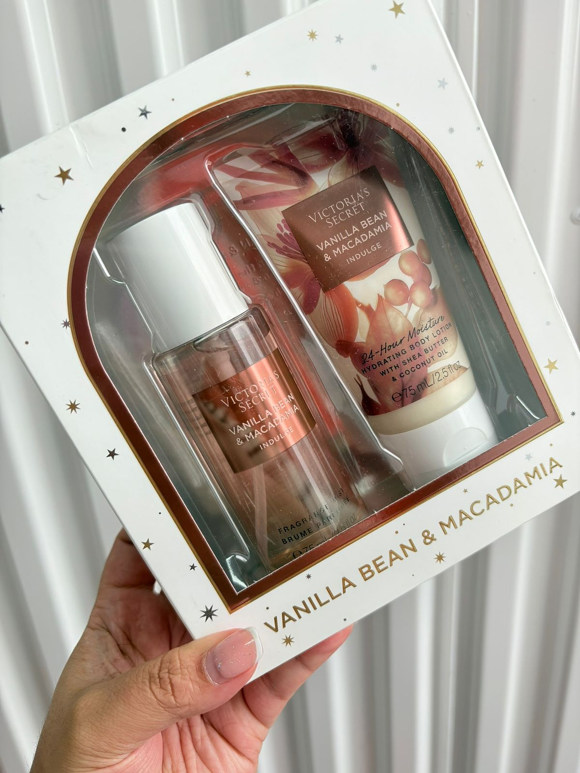 Set Victoria's Secret Vanilla Bean & Macadamia Perfume & Lotion 1