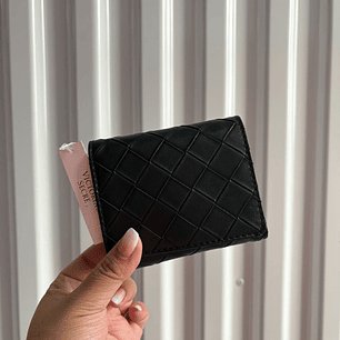 Billetera Tejida Negra VS