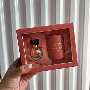 Pack Perfume + Vela Bare Vainilla VS