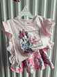 Conjunto Minnie Rosado Floral - T2 - Miniatura 1