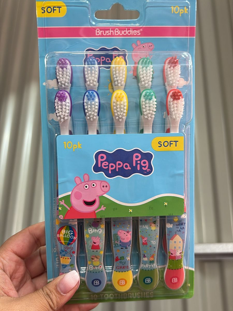 Pack Cepillos de Dientes Peppa Pig 1