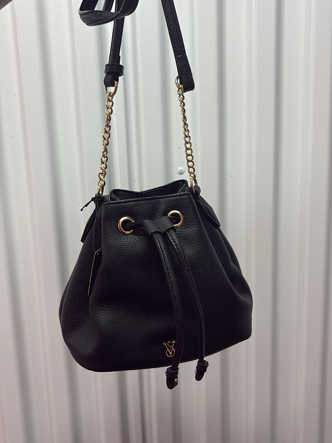 Cartera Bombonera Negra VS 1