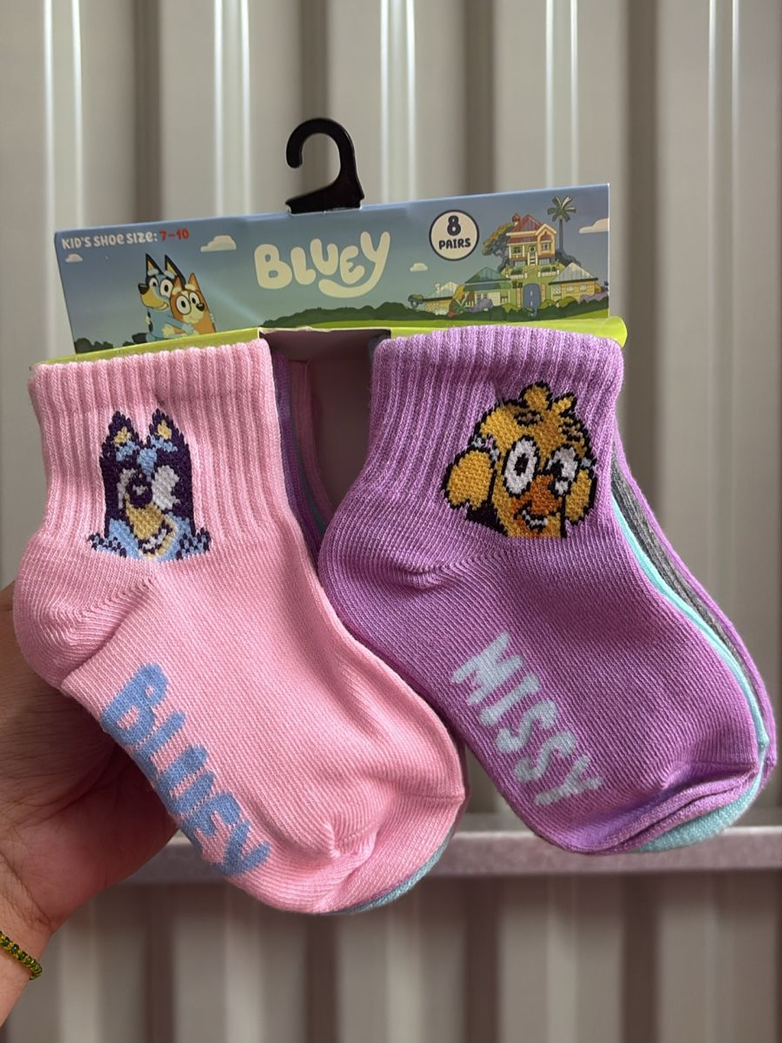 Pack Calcetines Bluey x8 T23,5 a 27 1