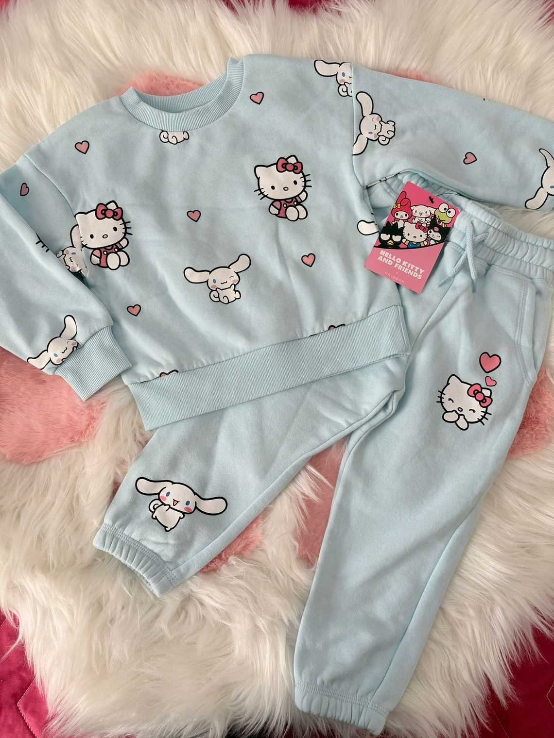 Conjunto Celeste Hello Kitty T1/2 1