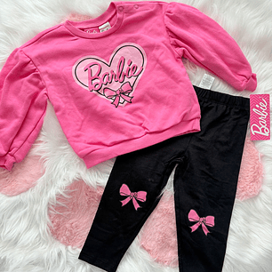 Conjunto Bow Barbie - 24M