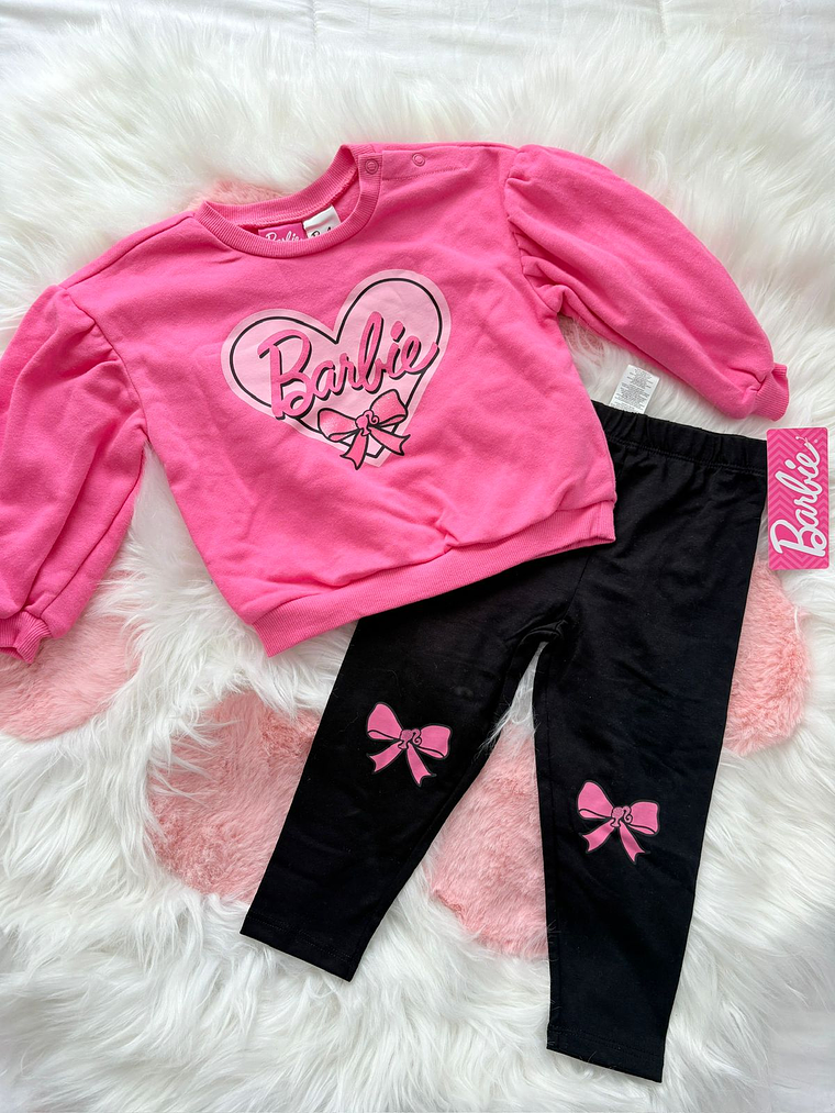 Conjunto Bow Barbie - 24M 1