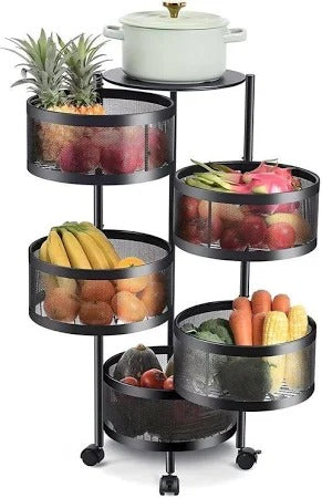 Rack de 5 niveles verduras 2