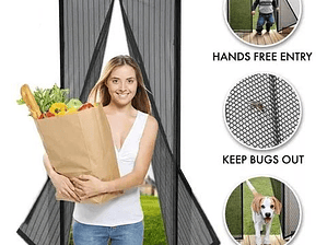 Malla antimosquito para puertas