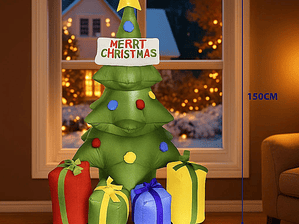 Arbol navideño inflable