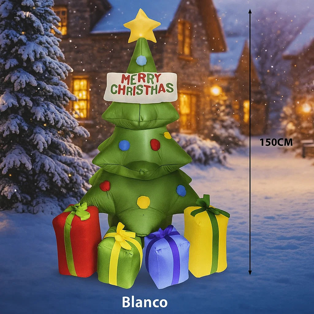 Arbol navideño inflable 2